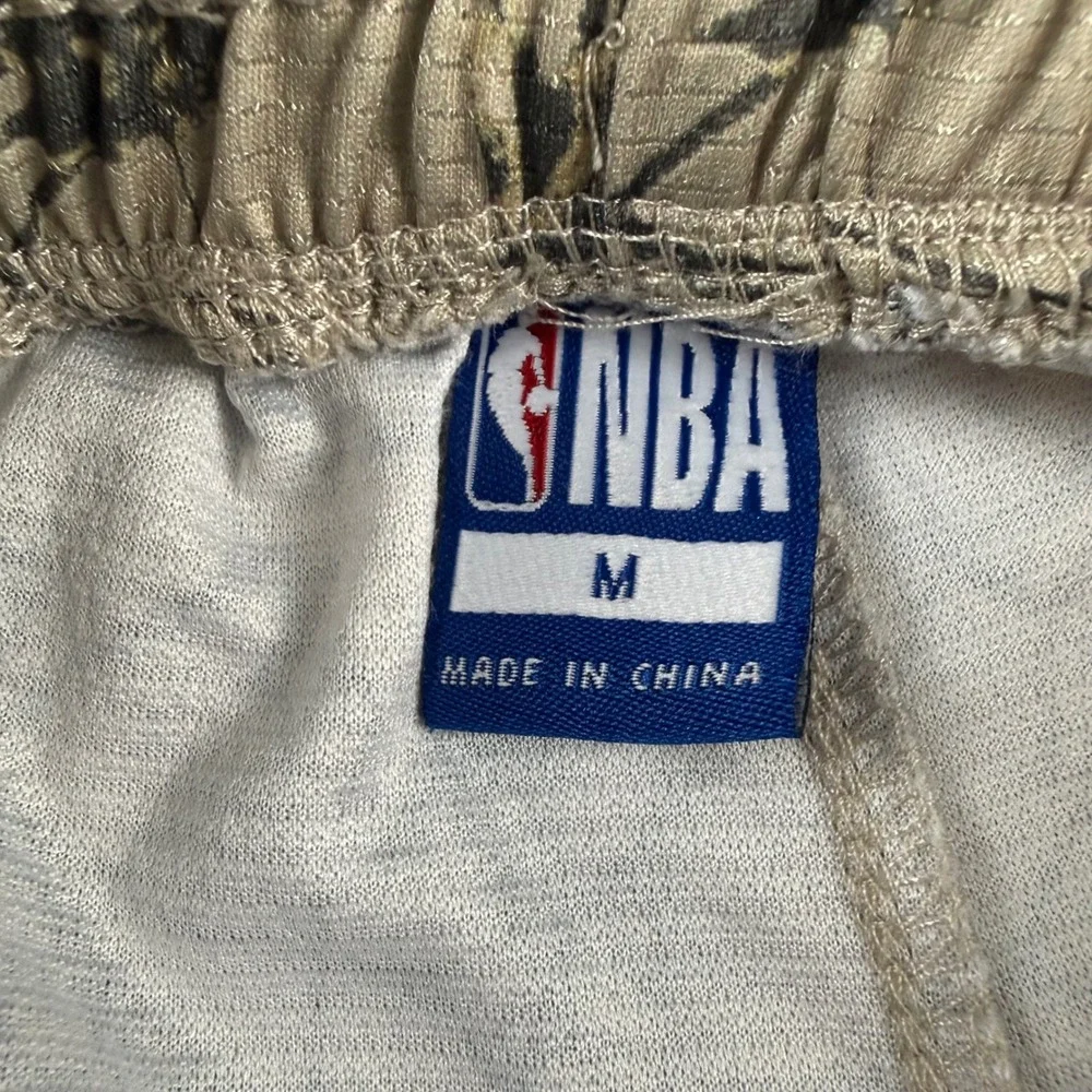 NBA Basketball Shorts Mens M Brown Camo Realtree Mesh Athletic Streetwear Baller